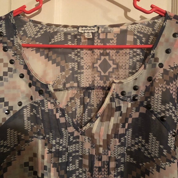 Multi Colored Dress Shirt - Picture 2 of 3